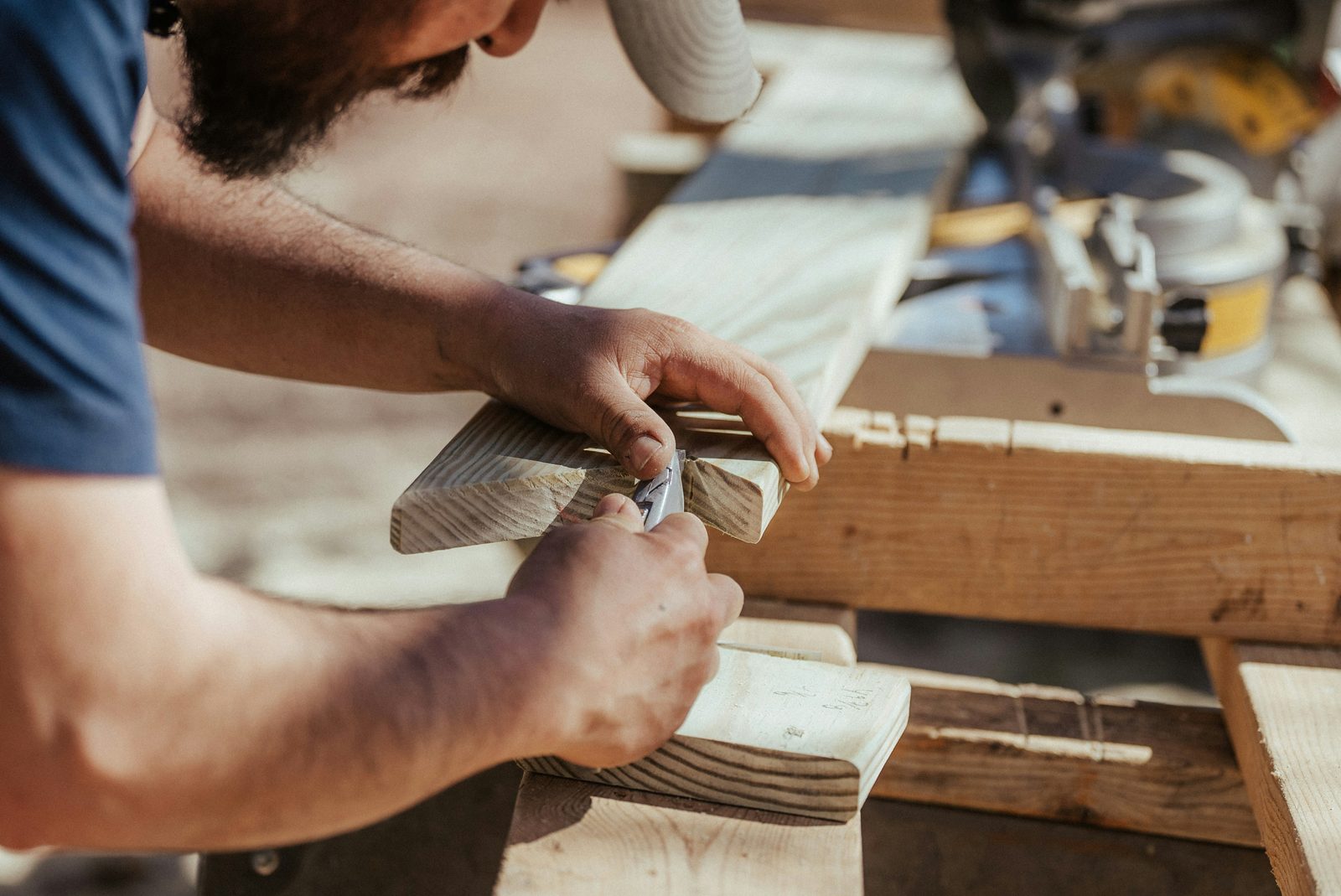 Bespoke fitted carpentry inside a North London home